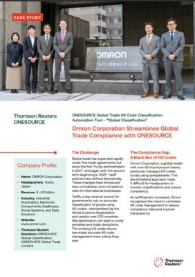 OMRON Case Study