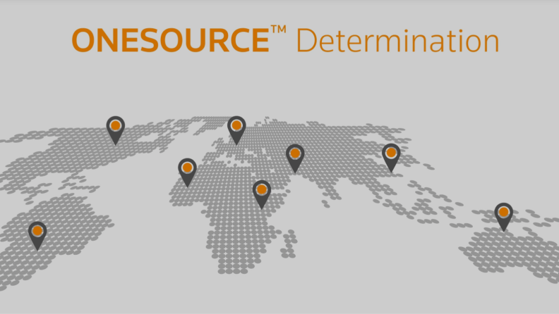 The value of ONESOURCE Indirect Tax Determination