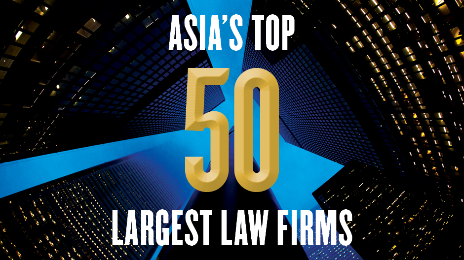 Asia's top 50 largest law firms